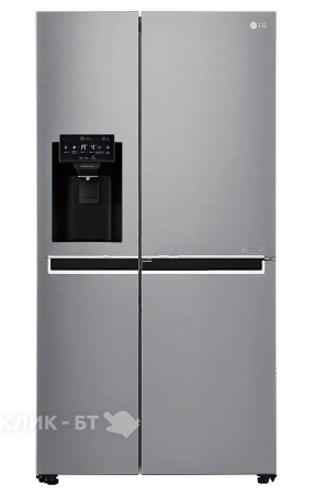Холодильник LG GS-J761PZXV нержавеющая сталь