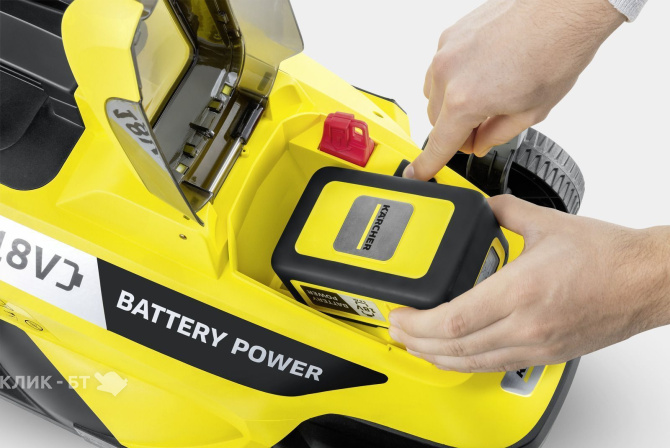 Газонокосилка аккумуляторная KARCHER LMO 18-33 Battery INT 1.444-400