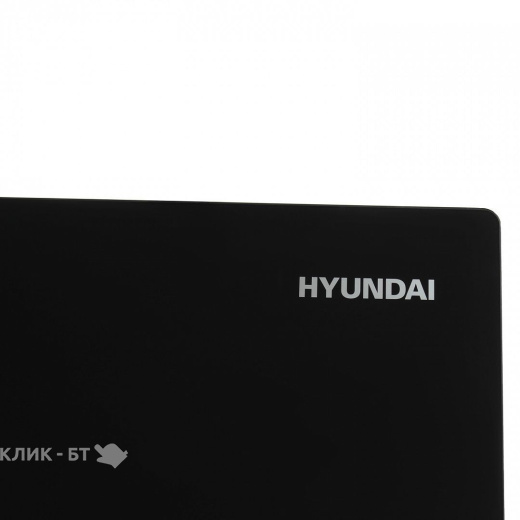 Холодильник HYUNDAI CS5003F черное стекло