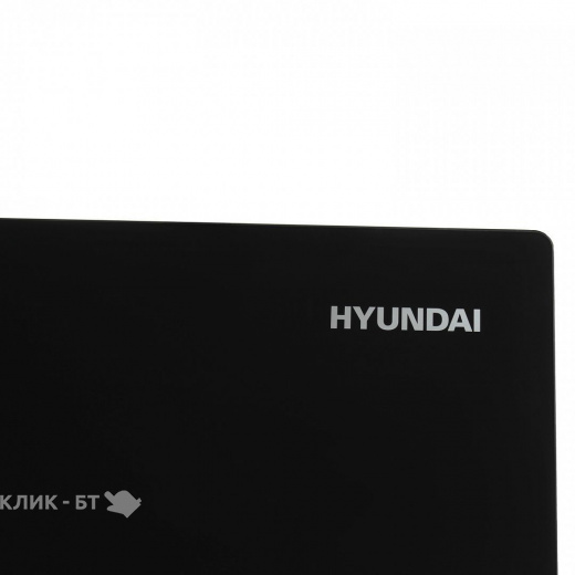 Холодильник HYUNDAI CS5003F черное стекло