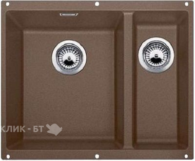 Кухонная мойка BLANCO ROTAN 340/160-U левая кофе (арт.521351)