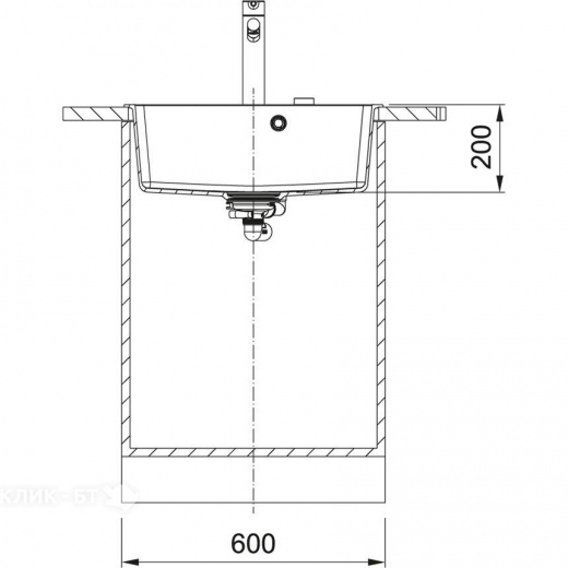 Кухонная мойка FRANKE CNG 610/210-54 белый