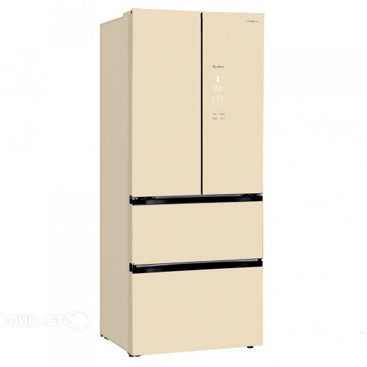 Холодильник TESLER RFD-361I CRYSTAL BEIGE